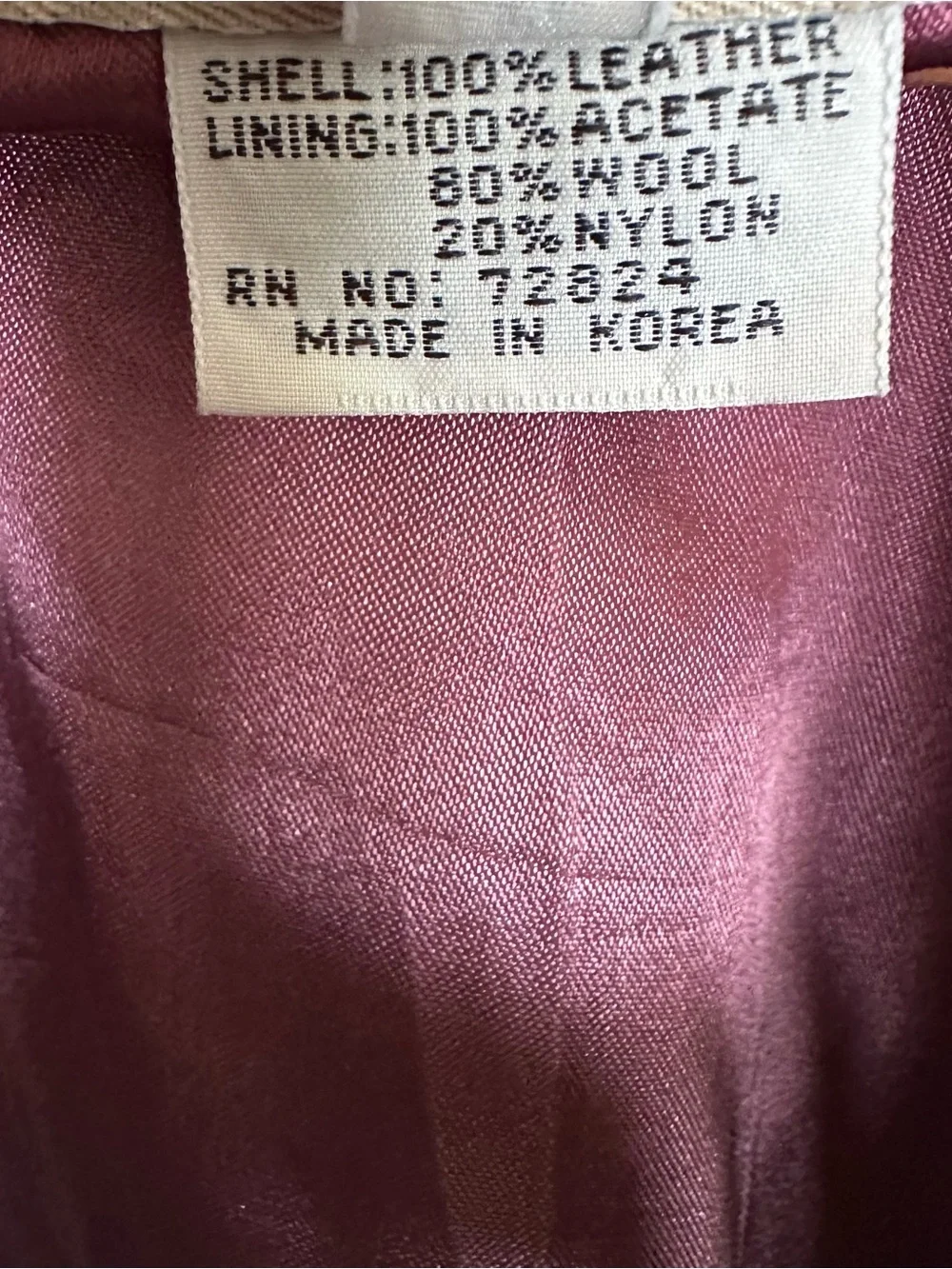Banana Republic Vintage 1980’s Safari & Travel Leather A-2 Bomber Jacket Size 40